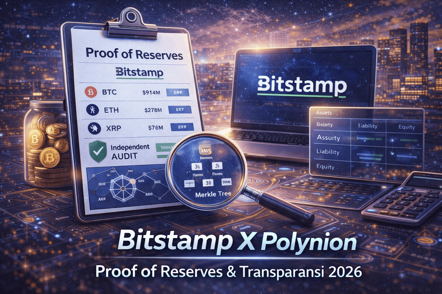 Proof of Reserves Bitstamp: Transparansi dan Akuntabilitas 2026