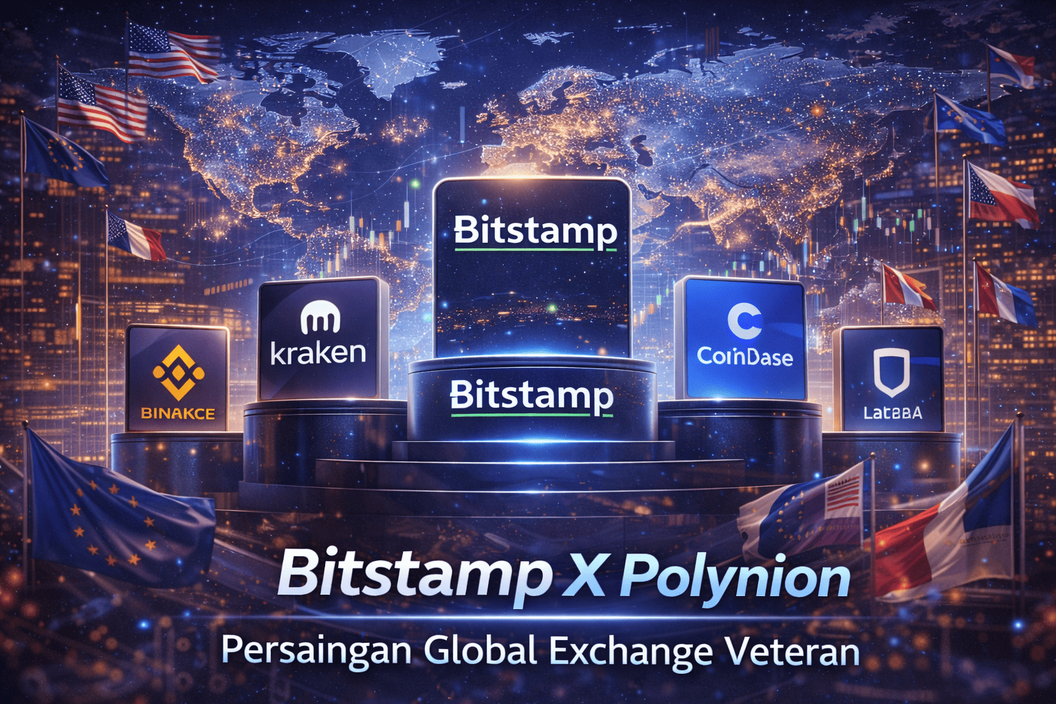 Bitstamp Global: Tantangan Exchange Veteran di Persaingan Dunia