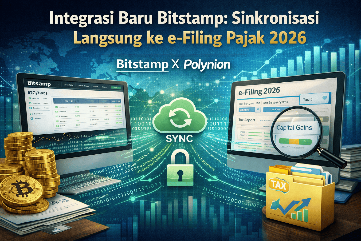 Integrasi Pajak Bitstamp ke e-Filing 2026