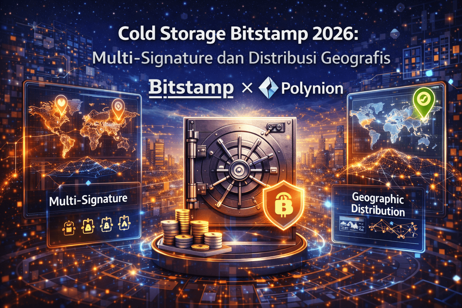 Cold Storage Bitstamp 2026: Multi-Signature dan Distribusi Geografis