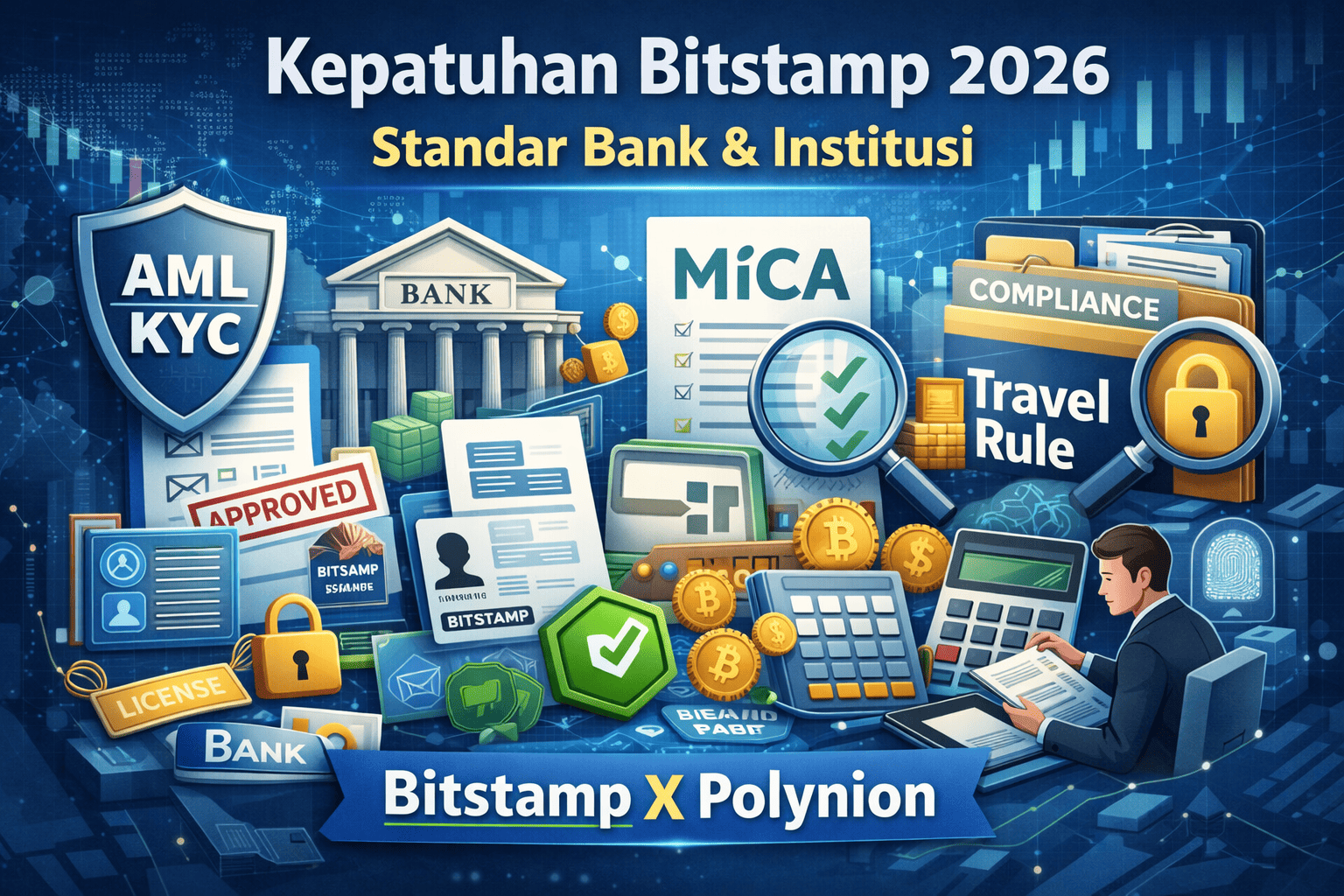 Kepatuhan Bitstamp 2026: Standar Bank & Institusi