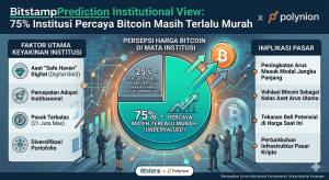 BitstampPrediction Institutional View: 75% Institusi Percaya Bitcoin Masih Terlalu Murah
